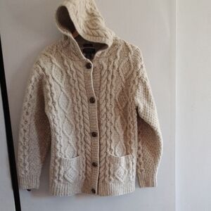 Lambs Wool Cardigan Hoodie